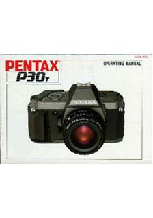 Pentax P 30 T manual. Camera Instructions.